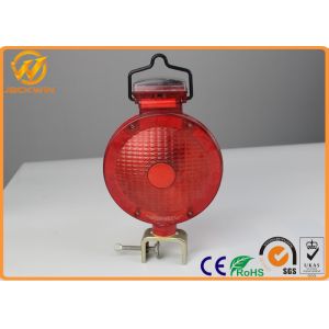 Wholesale Outdoor Rechargeable Traffic Warning Lights , LED Barricade Solar Powered Warning Lights from china suppliers