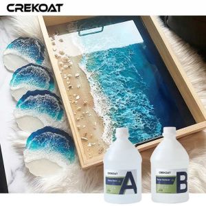 1/1 Mix Ratio Clear Epoxy Resin High Durability For Both Indoor And Outdoor Use