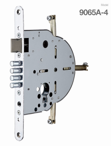 Mortise 65mm Margin Cylinder Lock Body With 250x22mm Panel