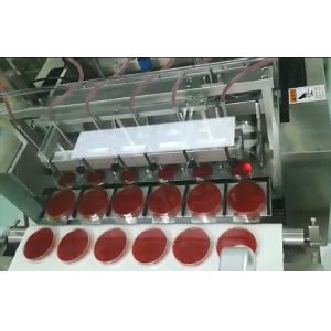 Automatic Petri Dish Filling Machine 2000BPH 90mm 55mm
