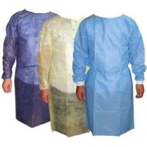Wholesale SMS Non Woven Disposable Surgeon Gown Protect Body From Dust Bacteria from china suppliers