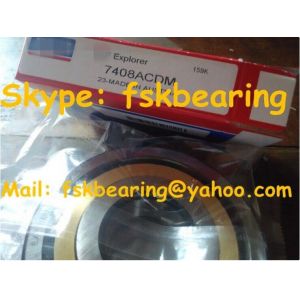 Precision High Speed Angular Contact Ball Bearing 7408 ACM , P5 / P4