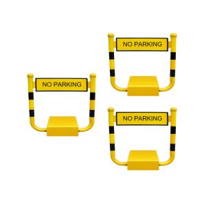A3 3.0mm Steel Parking Space Lock 50m Remote Control