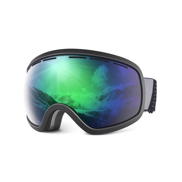 Quality Lightweight Spherical Ski Snowboard Goggles With Elastic Headband for sale