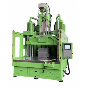 1000 Tons Vertical Injection Moulding Machine Rotary Table PVC USB