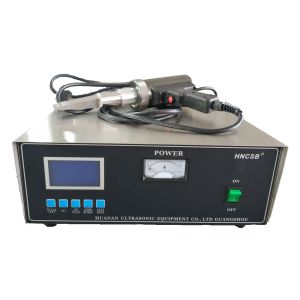 manual Ultrasonic Welding Equipment 2000W With Customize mould Welder