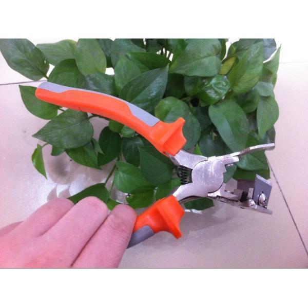 Manual Rubber Seal V Notch Shears