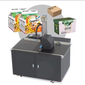Corrugated Cardboard Digital Printing Machine Single Pass Kraft Paper Bag Inkjet