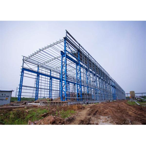 Quality Portal Frame Prefabricated Steel Structure Warehouse Fabrication Engineer Design for sale
