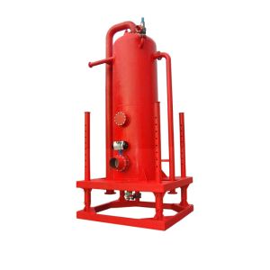 TRZYQ Skid Mounted Mud Gas Separator 180m3/h 1900 X 1900 X 5700mm