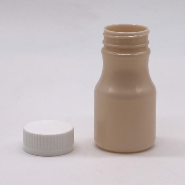 60ml PET Plastic Bottle with Matte Finish and Customized Color Body Material PET