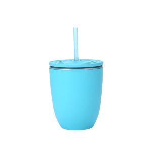 wholesale Summer Double wall Plastic mug Lightweight Large Capacity Portable