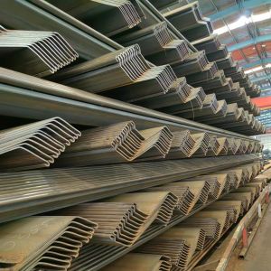 Steel Plate Pile Thickness 4.0 - 12.0mm in 6m Length Grade S355GP Q355B ST37-2