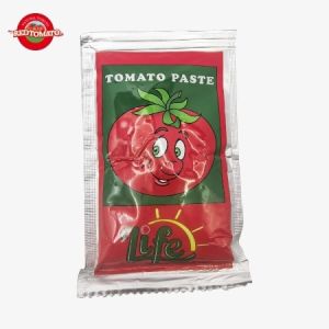LAFE Brand High-Quality Tomato Paste Sachets Available Designs Double Concentrat