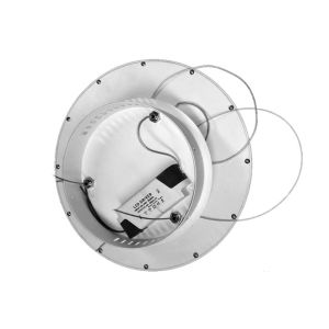 120*40 mm Round Led Panel Light / Led Slim Panel with White Frame