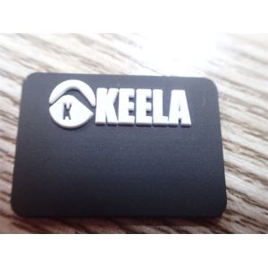 Custom 3D Logo Rubber PVC Patches Garment Label For Clothing Mirco Injection