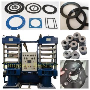 Double Station Rubber Sealing Ring Vulcanizer With Automatic PLC Control