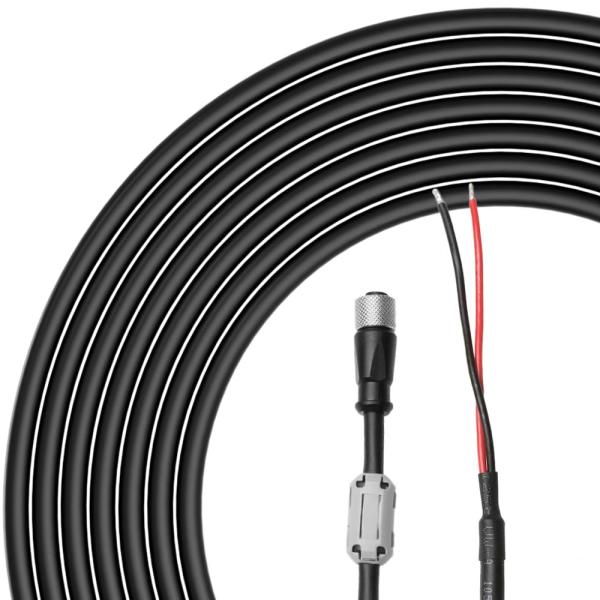 Quality Alvin's Cables M12 T-Code 4-Pin Power Cable for Cognex 32.8ft for sale