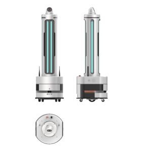 Voice Intercom Bacteria Killing Disinfecting UV Sterilizer Robot