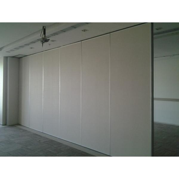 Quality Movable Soundproof Office Partition Walls With Aluminum Sliding Tracks System for sale
