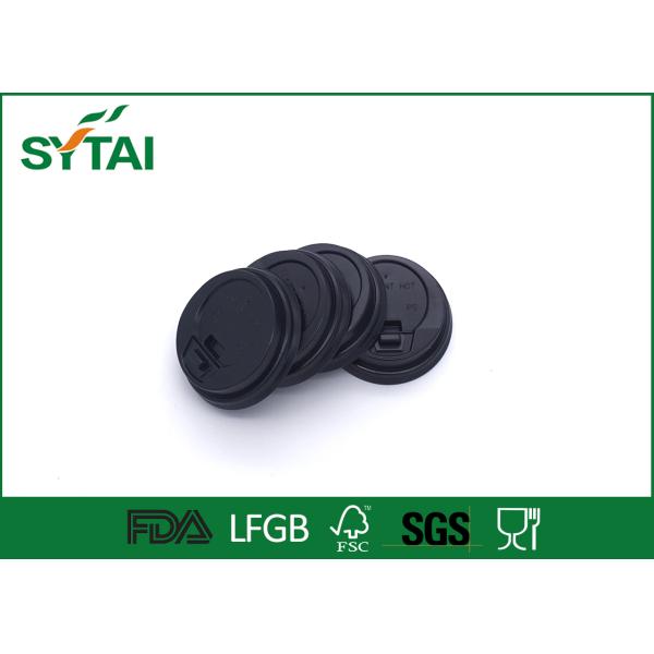 Biodegradable Eco - friendly Plastic Paper Cup Lids FOR Custom Printed Disposable Coffee Cups