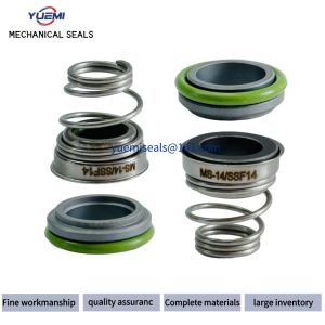 Light Duty MS Spring Stamping Parts Rubber Ceramic Water Pump Mechanical Seal