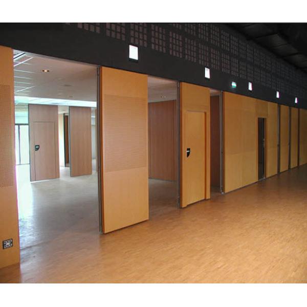 Acoustic Hanging System Sliding Partition Walls For Multi-Purpose Hall
