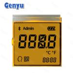 Custom Segment LCD Display Transflective RGB Color Backlight For Forehead