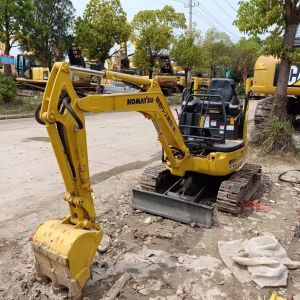 Komatsu PC18 1.8Ton Crawler Excavator Used and in Good Condition 2000 Working