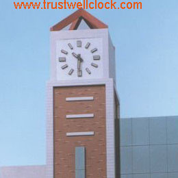 four 4 sides tower clocks based on GPS master clock Synchronization - Good Clock