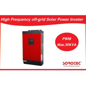 3KVA 2400W 24VDC Long Time Back up MPPT Solar Power Inverter with AC / PV Input