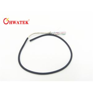 Stranded 4 Core Servo Motor Extension Cable Double Shielded Cable Low Capacitanc