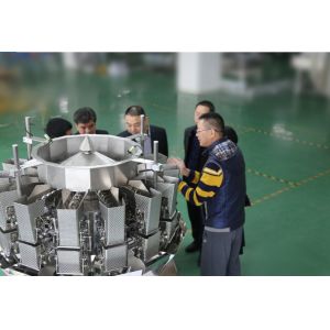 14 Heads Screw Multihead Weigher Packing Machine SUS 316
