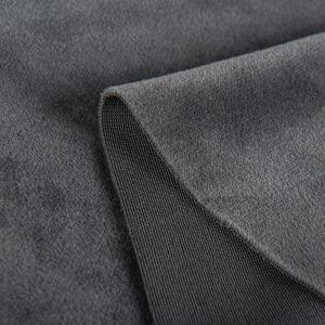 Short Plush Velvet Fabric 95%Polyester 5%Spandex Elastic Customized Color Plain
