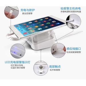 COMER anti-theft tablet Secure bracket with alarm and charging cord for mobile