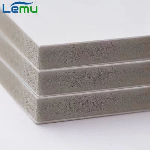 Modern Design Marble Fiber Wall Panel Bamboo Charcoal Board Veneer