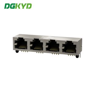 RJ 45 Panel Interface Connecte Cat6 PCB Jack Ethernet RJ45 Female Connector
