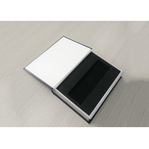 Printing Paperboard Book Shaped Box With Inner Tray Custom Logo OEM Service