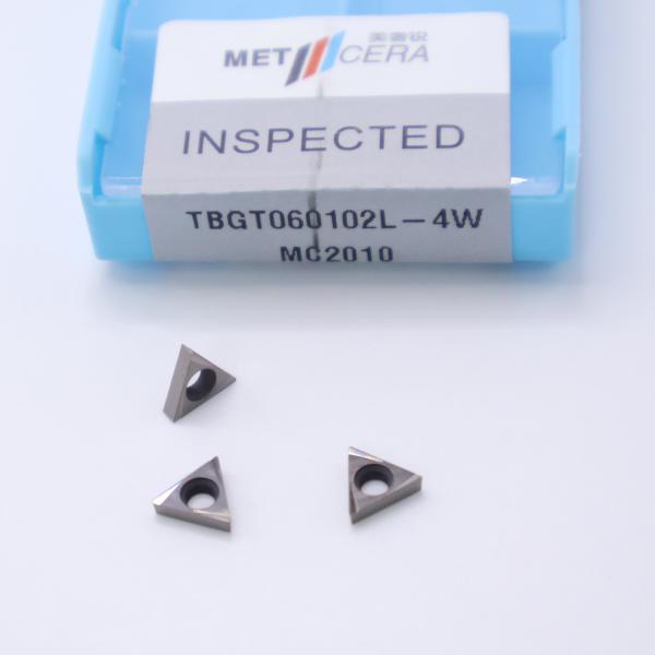 Quality MC2010/PV2110 Grade Cermet CNC Turning Inserts with Finish Inserts and 4W Chip Breaker for sale