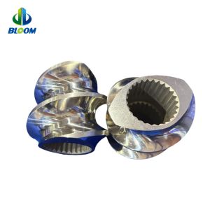 Extruder Repairing Parts Screw Segments To Lithium Battery Slurry Production