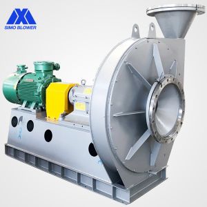 Carbon Steel Single Inlet Explosionproof Forward Power Plant Fan