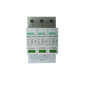 China BRPV3-1000 T1 DC SPD Dc Surge Suppressor 3p Solar Surge Protection Device on sale