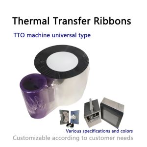 Premium Wax Resin Thermal Transfer Ribbon - 33m TTO Ribbon (55mm x 600m) for