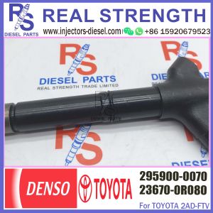 Diesel Fuel Common Rail Fuel Injector 23670-0R080 295900-0070 Fuel Injection