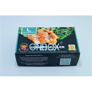 Food Grade Paper Packaging Box Multicolor CMYK Printing ODM Available