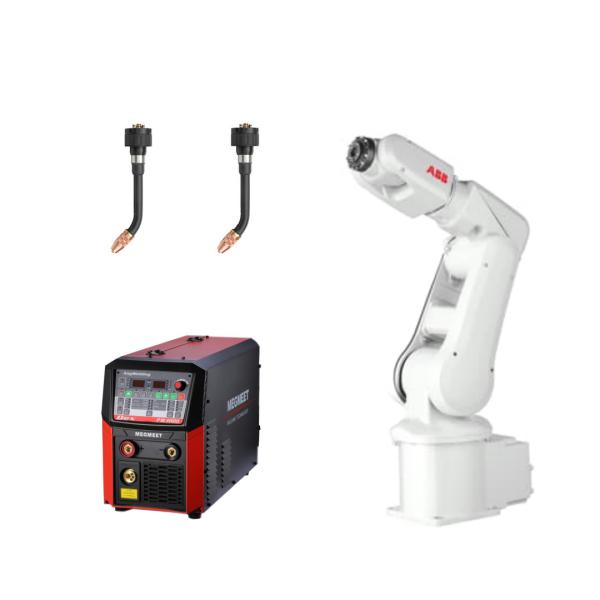 Quality 6 Axis ABB IRB 120 Industrial Welding Robot Arm Payload 3kg Reach 580mm With IRC5 Controller for sale