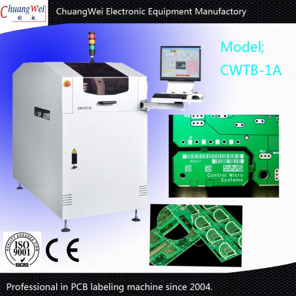 Quality Laser Auto Pcb Labeling Machine For Barcode 2D Code & 3 Axis for sale