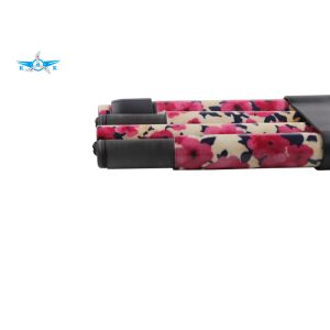 3K / 6K Surface Carbon Fiber Wheelchair , Red / Black Carbon Fiber Crutches