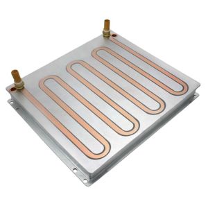 120 Degrees Broad Angle Cold Plate Heatsink Aluminum Water Cooling Plate For CPU