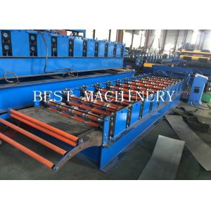 3KW Chain Driven Metal Roofing Sheet Making Machine With PLC Control System